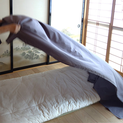 GOTS Certified Flat sheet for Futon Mattress, Organic Cotton