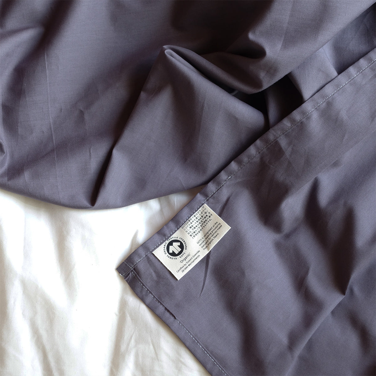 GOTS Certified Flat sheet for Futon Mattress, Organic Cotton