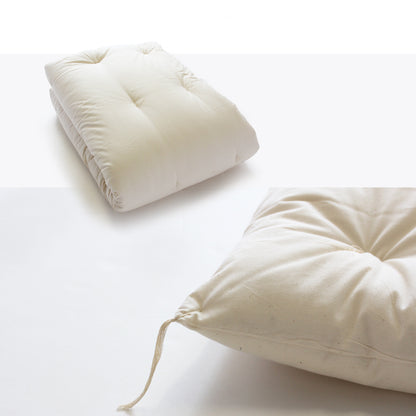 GOTS Certified  Standard (Heavy) Futon Quilt , Artisan Handmade (Fabric: Organic Cotton, Filling: Organic Cotton 100%)