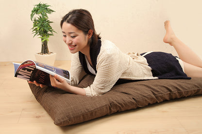 Naga (Long) Zabuton Cover - Nagomi Fabric - Double and Triple Length