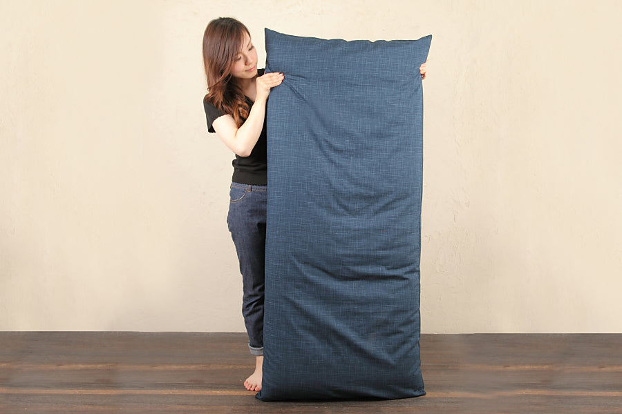Naga (Long) Zabuton Cover - Nagomi Fabric - Double and Triple Length