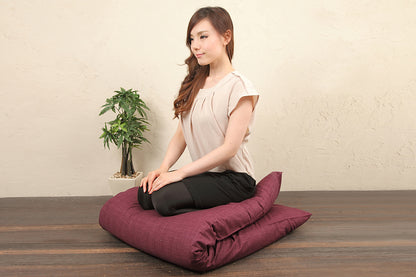 Naga (Long) Zabuton Cover - Nagomi Fabric - Double and Triple Length