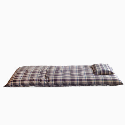 Capa de Futon Japonês Shiki (Colchão de Futon) - Xadrez Têxtil Trama Enshu