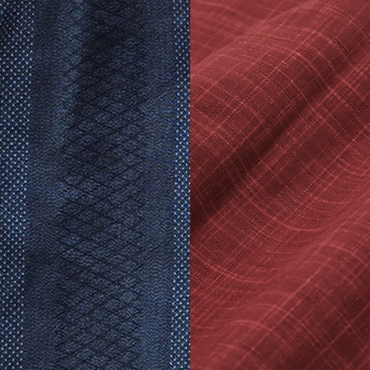 Enshu Weave Mixed Blue-Nagomi Red