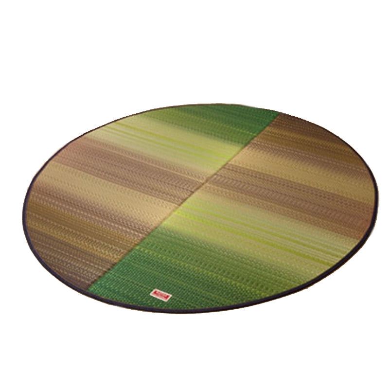 Rush Grass Carpet - D. Style Joy Round - Anti-slip