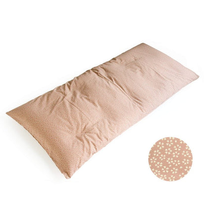 Naga (Long) Zabuton Cover - Sakura Pink - Double and Triple Length