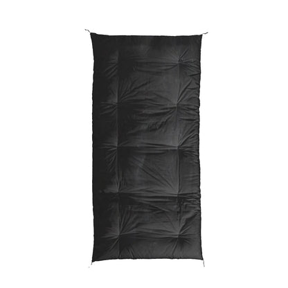 Japanese Futon Mattress, Artisan Handmade (Fabric: Supima Cotton Black, Filling: Organic Cotton 100%)