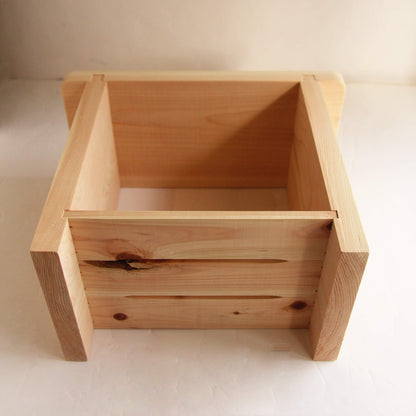 Hinoki Japanese Cypress Shower Stool