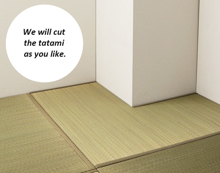 Custom Cut Unit Tatami Mat, Gyokuza Throne, Thick Heavier-weight Tatami