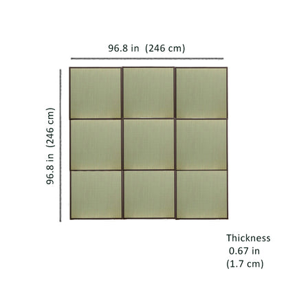 Square Mat × 9