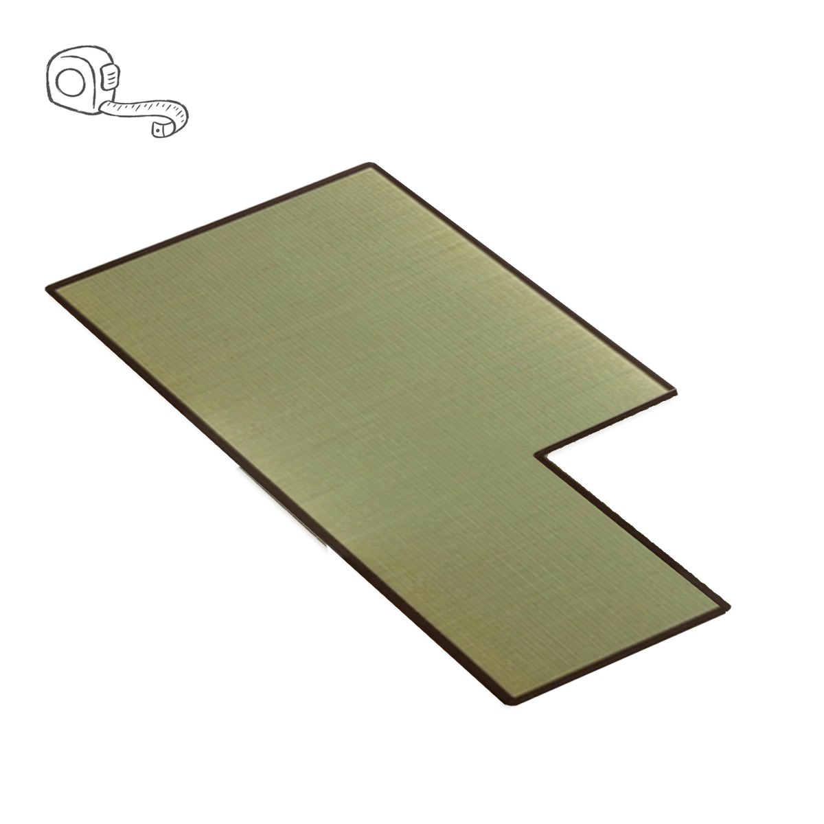 Custom Cut Unit Tatami Mat  - Tenryu Lightweight Type