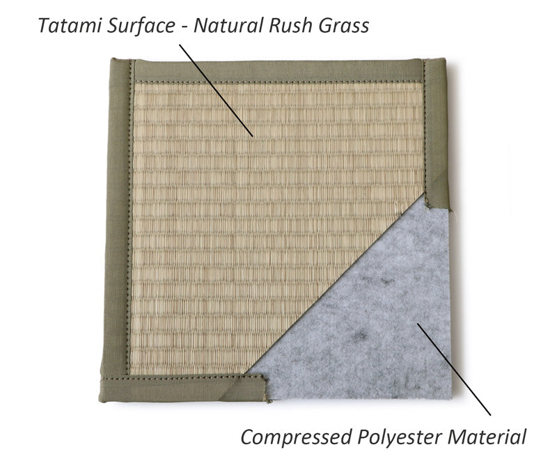 Rush Grass Tatami Mattress - Foldable Type
