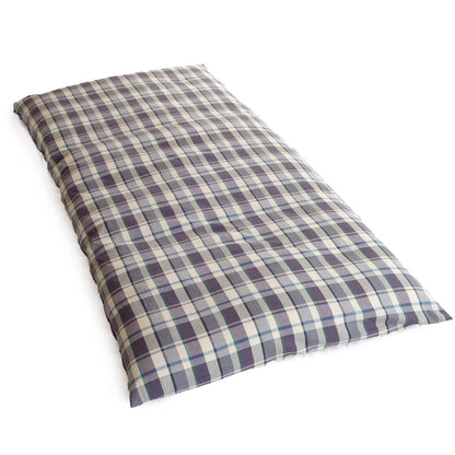 Capa de Futon Japonês Shiki (Colchão de Futon) - Xadrez Têxtil Trama Enshu