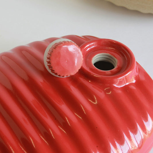 Pottery Hot Water Bottle - White Yutampo
