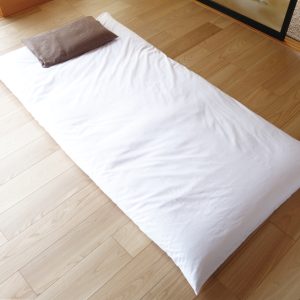 Japanase Shiki Futon (Futon Mattress) Cover - Pure White