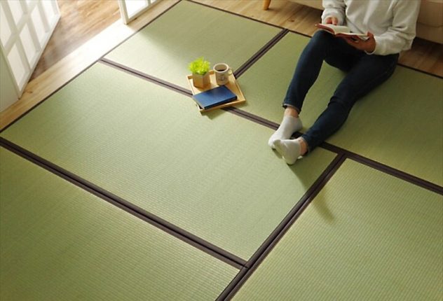 real rush grass tatami mat made in Japan
