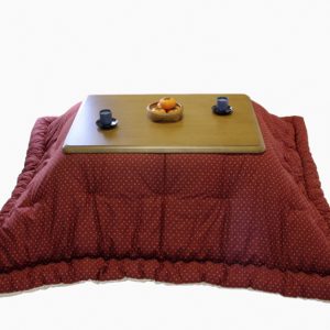 Japanese Kotatsu Futon, Kotatsu Blanket, Artisan Handmade (Fabric: Warabe Filling: Organic Cotton) Three size variations