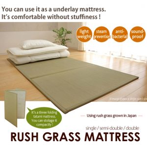 US Stock - Rush Grass Tatami Mattress - Foldable Type