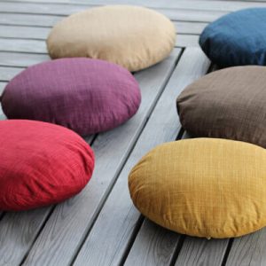 Japanese Cushion (Zabuton)  Cover - Nagomi - for Maru (Round) Zabuton 15.7″