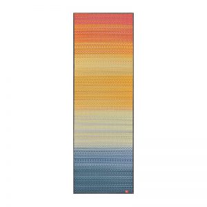 Japanese Natural Tatami Yoga Mat - Joy Red