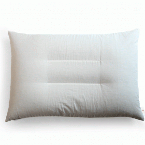 Japanese Buckwheat Pillow, Soba Hulls Pillow, Adjustable Height, Organic Fabric NC