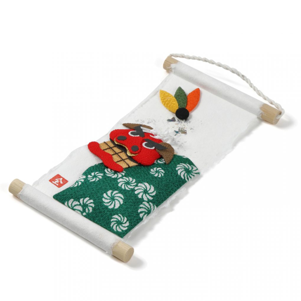 hand made lion dance scroll