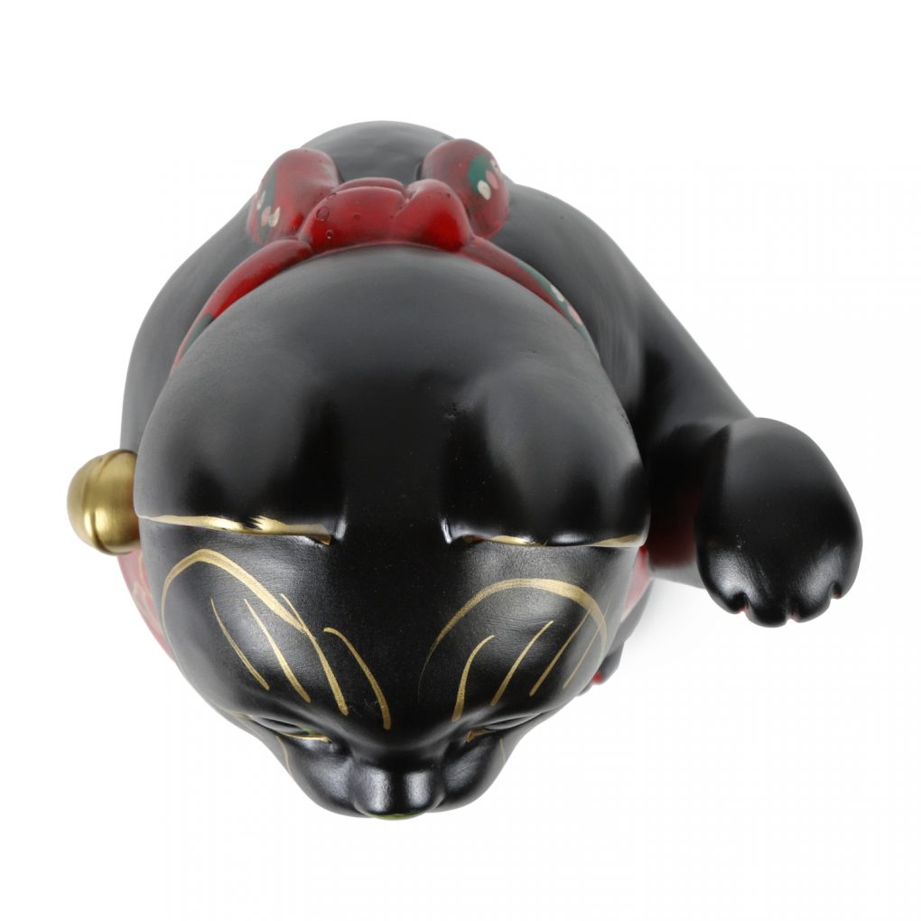 manekineko black handmade in japan