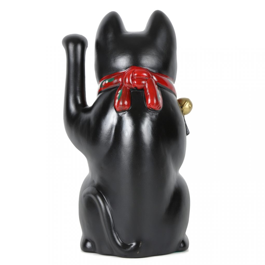 manekineko black handmade in japan