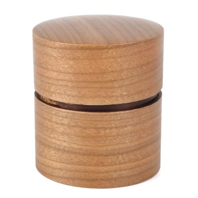 kabazaiku natural sakura bark tea container