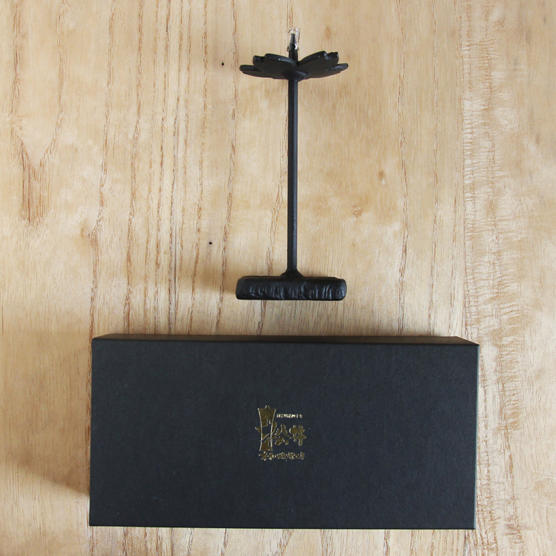 Japanese Iron Candelabra (Cherry Blossom) - Image 4
