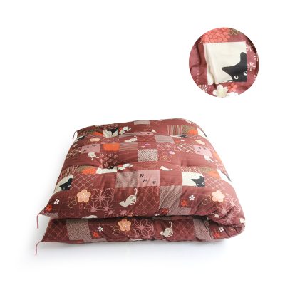 japanese black cat futon