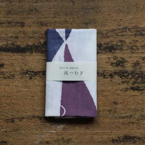 Tenugui , Japanese hand towel /Scaly pattern (Cotton  linen)