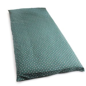 Japanese Shiki Futon (Futon Mattress) Cover  Suzuneko Pattern Blue Green