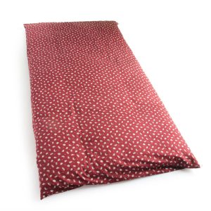 Japanese Shiki Futon (Futon Mattress) Cover  Suzuneko Pattern Red