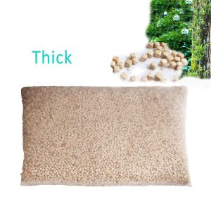 Adjustable height Hinoki Wood Cubes Pillow, Polyester Mesh Case, Thick NC