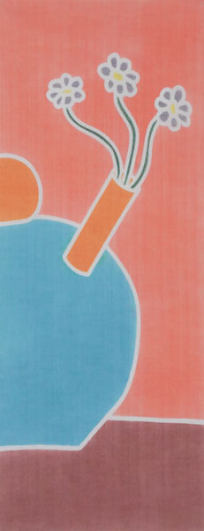 Artist-Designed Tenugui Hand Towel /Vase #2 – Image 3