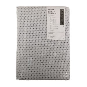 Japanese Shiki Futon (Futon Mattress) Cover  - Enshu Weave CROSS