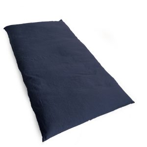 Japanese Shiki Futon (Futon Mattress) Cover  - Enshu Weave Ramie Mix Navy