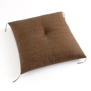 US Stock - Japanese Cushion (Zabuton) -  Nagomi 23 x 21" - Brown