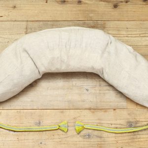 KUMIHIMO Travel Neck Pillow – MUSUBI –  Adjustable 4-Chamber Natural Design